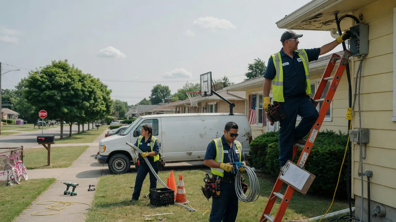 Licensed Electrician in Midway, PA near me